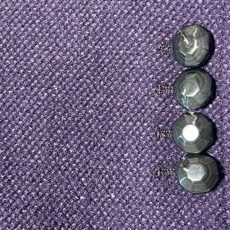 MADE IN ITALY製 ARMANI COLLEZIONI ヴァージンウールシルクテーラードジャケット パープル 40サイズ