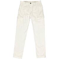 ☆タグ付き新古品☆ MADE IN ITALY製 eleventy コーデュロイカーゴパンツ ホワイト W32サイズ