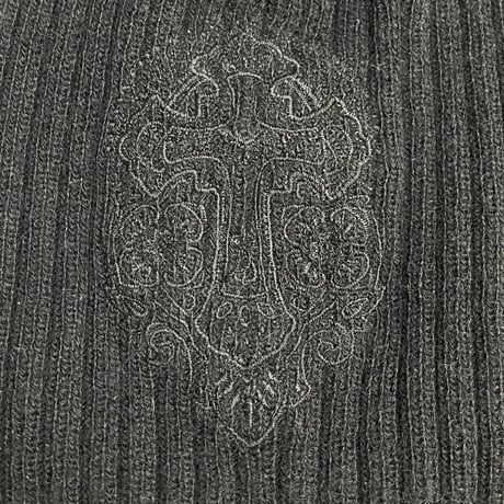 MADE IN JAPAN製 SWAGGER クロス刺繍入り目出し帽 ブラック Fサイズ