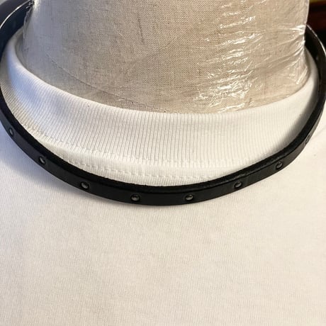 専用ポーチ付き RUGBY RALPH LAUREN スタッズ付き2連～3連レザーブレスレット ブラック Fサイズ