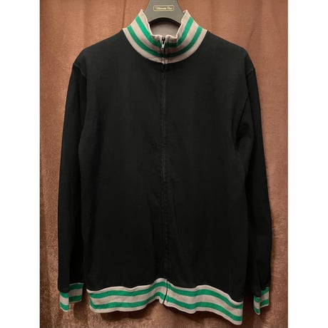 MADE IN JAPAN製 BEAMS フルジップスウェットトラックジャケット ブラック Mサイズ