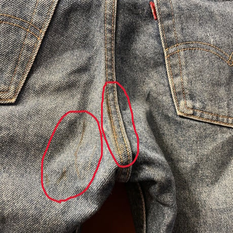 MADE IN USA製 LEVI'S 505 デニムパンツ インディゴ W30×L36サイズ