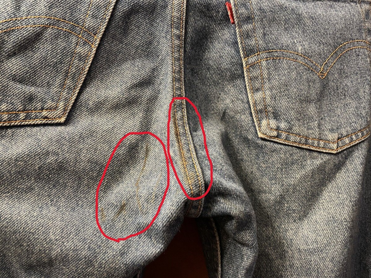 MADE IN USA製 LEVI'S 505 デニムパンツ インディゴ W30×L36