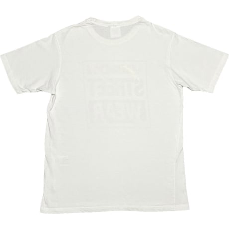VISION STREET WEAR ペイントロゴ半袖Tシャツ ホワイト Mサイズ