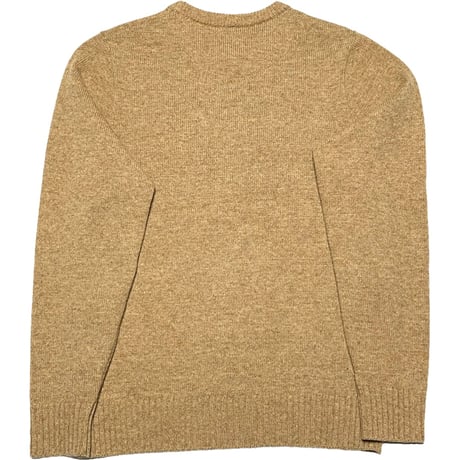 MADE IN JAPAN製 MISTERGENTLEMAN クルーネックウールセーター ベージュ Mサイズ