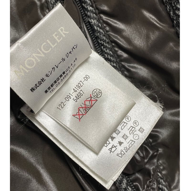 タグ付き MADE IN BULGARIA製 MONCLER FLORIAN ウールダウンジャ...