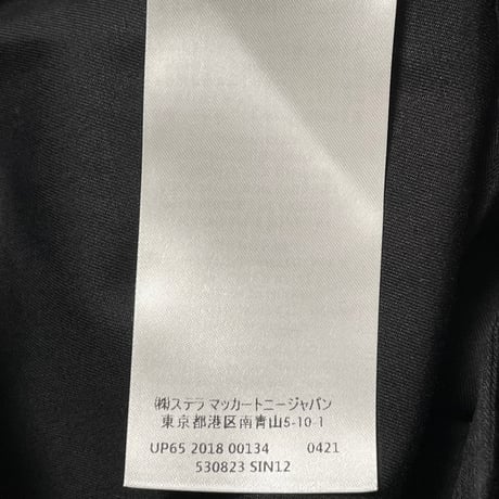 MADE IN HUNGARY製 STELLA McCARTNEY コットンスラックス ブラック 48サイズ