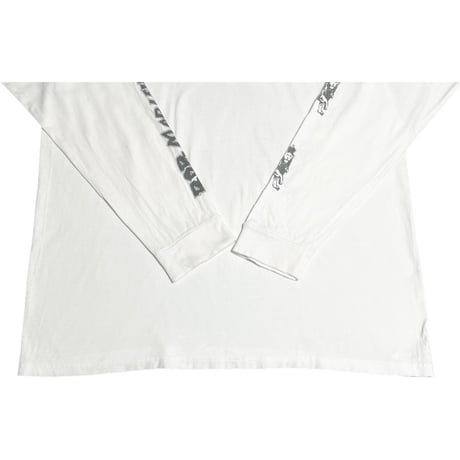 MADE IN MEXICO製 Stussy × Bob Marley コラボ長袖プリントTシャツ ホワイト XLサイズ