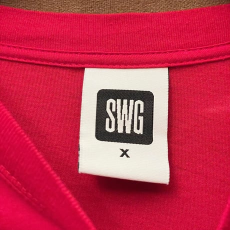 SWAGGER クルーネックTシャツ レッド XLサイズ