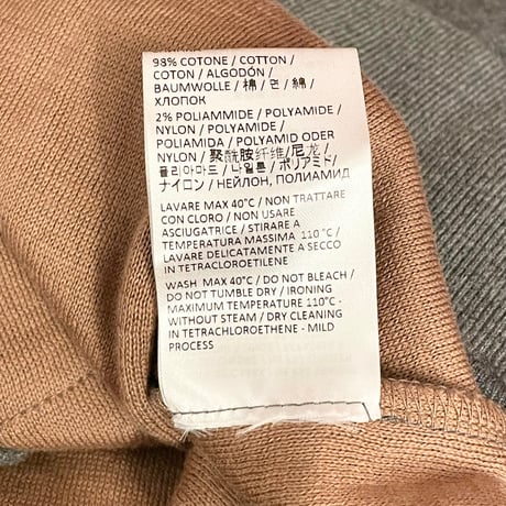 ☆タグ付き新古品☆ MADE IN ITALY製 eleventy PLATINUM フルジップパーカー グレー Lサイズ