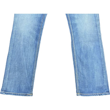 ▲訳あり商品▲ MADE IN ITALY製 Nudie Jeans オーガニックコットンデニムパンツ インディゴ W34/L32サイズ