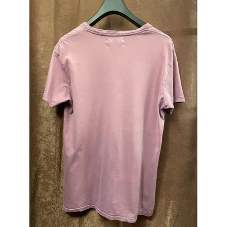 MADE IN PORTUGAL製 Vintage55 VネックＴシャツ パープル Sサイズ
