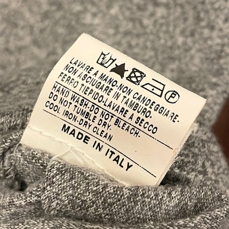 MADE IN ITALY製 GOLDEN GOOSE DELUXE BRAND 半袖プリントTシャツ 杢グレー XSサイズ