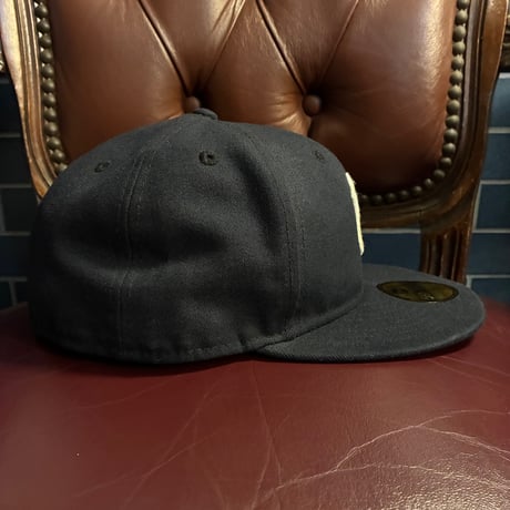 NEW ERA × MLB NEW YORK YANKEES AUTHENTIC COLLECTION 59FIFTY ベースボールキャップ ネイビー 7-3/8 58.7cm