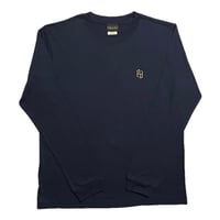 ★新品★ Ultimate Star オリジナル ORGABITS オーガニックコットン100% 長袖クルーネックTシャツ パープルネイビー S～XLサイズ