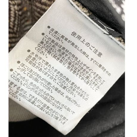 NEWERA × MISTERGENTLEMAN ミックスツイードウールベースボールキャップ ブラウン 7-3/8 58.7cm