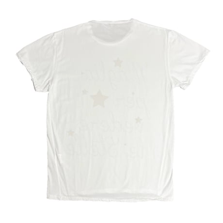 ★新品★ MADE IN ITALY製 MAGLIA 2024年SSモデル 「STELLE」 ロゴプリント クルーネックTシャツ ホワイト S～Lサイズ
