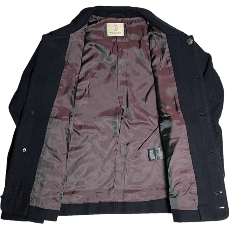 BEAUTY & YOUTH UNITED ARROWS ウールジャケット ネイビー S BEAUTY & YOUTH UNITED ARROWS ウールジャケット ネイビー S