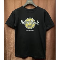 MADE IN MEXICO製 Hard Rock CAFE LOS ANGELES プリントTシャツ ブラック Sサイズ