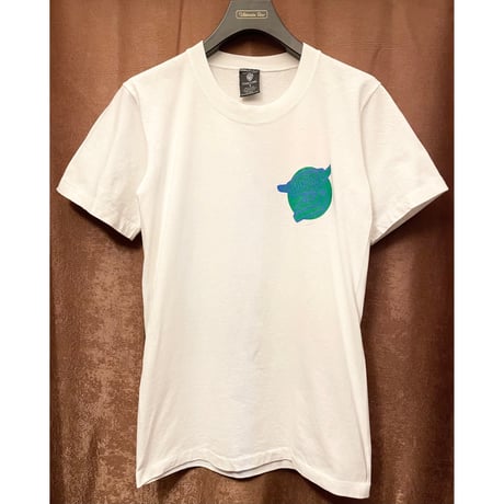 MADE IN USA製 WARNER BROS. STUDIO STORE バックプリントTシャツ ホワイト Sサイズ