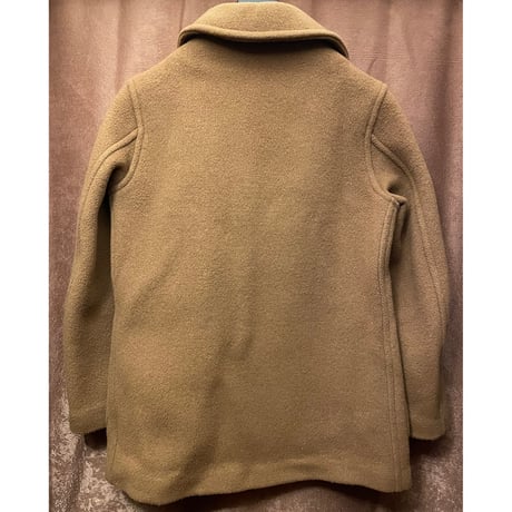 MADE IN ENGLAND製 UNITED ARROWS PINK LABEL ステンカラーウールコート キャメル Mサイズ