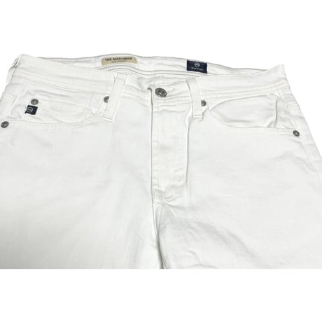 MADE IN USA製 ADRIANO GOLDSCHMIED ホワイトデニムパンツ ホワイト W30サイズ
