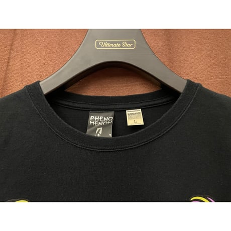 MADE IN JAPAN製 PHENOMENON 2009年モデル プリントTシャツ ブラック Lサイズ