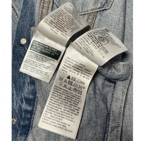 LEVI'S PREMIUM × LEGO コラボレーションデニムジャケット ライトインディゴ Mサイズ
