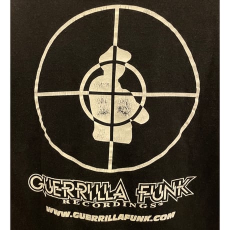 MADE IN MEXICO製 PUBLIC ENEMY「REBIRTH OF A NATION」CINDER BLOCKボディ ラップTシャツ ブラック Sサイズ