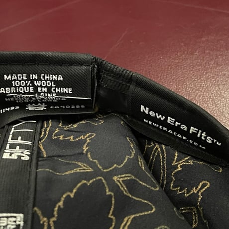 NEW ERA × SWAGGER チェック柄TKNYロゴベースボールキャップ ブラウン 7-3/8 58.7cm