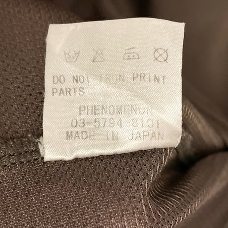 激レア MADE IN JAPAN製 PHENOMENON 2004年初期モデル バスケットボールジャージ ブラウン