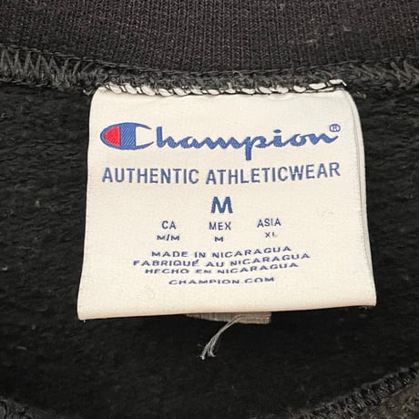 Champion DEPAUL UNIVERSITY カレッジスウェットトレーナー ブラック Mサイズ