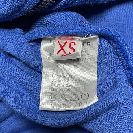 MADE IN GERMANY製 Frank Leder トラックジャケット ブルー×レッド XSサイズ
