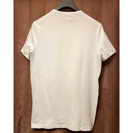 MADE IN ITALY製 John Galliano UNDERWEAR クルーネックTシャツ ホワイト Sサイズ
