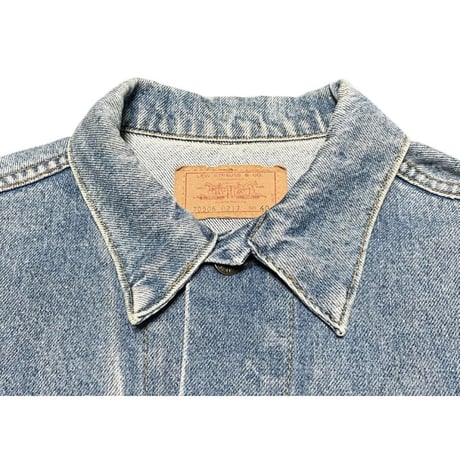 ▲訳あり商品▲ MADE IN USA製 LEVI'S デニムジャケット 70506-0217 ライトインディゴ 40サイズ