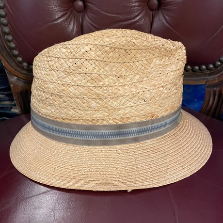 MADE IN ITALY製 HATS & DREAMS ストローハット 小麦色