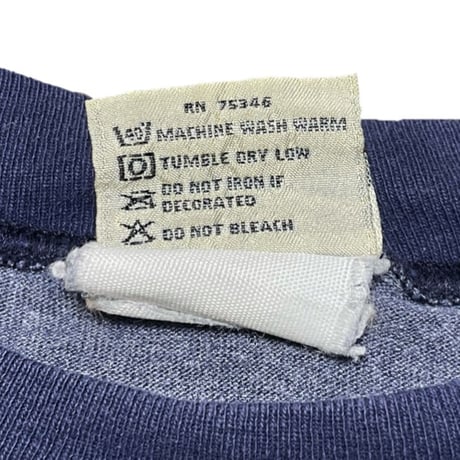 MADE IN USA製 Goodwear クルーネック半袖ボーダーTシャツ ネイビー Mサイズ