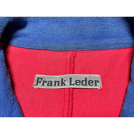 MADE IN GERMANY製 Frank Leder トラックジャケット ブルー×レッド XSサイズ