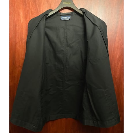 MADE IN FRANCE製 VETRA for UNITED ARROWS コットンテーラードジャケット ブラック 40サイズ