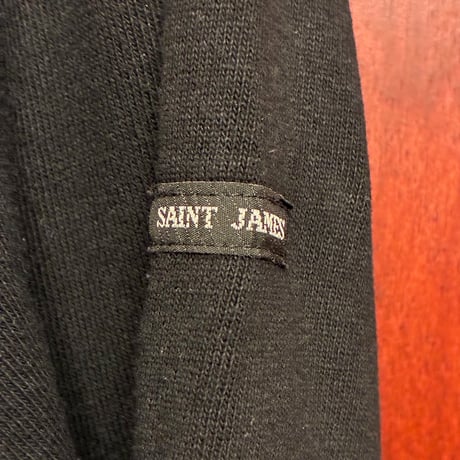MADE IN FRANCE製 SAINT JAMES バスクシャツ ブラック T4/Mサイズ
