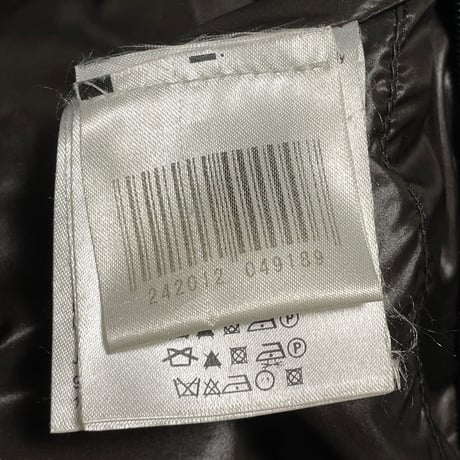 タグ付き MADE IN BULGARIA製 MONCLER FLORIAN ウールダウンジャケット グレー 0サイズ