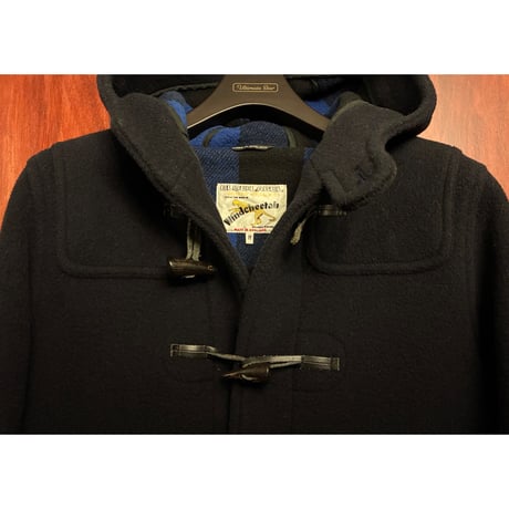 MADE IN ENGLAND製 UNITED ARROWS BLUE LABEL WINDCHEETAH ダッフルコート ネイビー Mサイズ