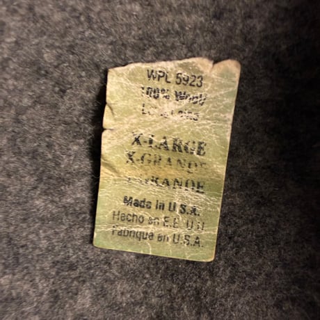 MADE IN USA製 PENDLETON ヴァージンウールハンチングキャップ グレー XLサイズ