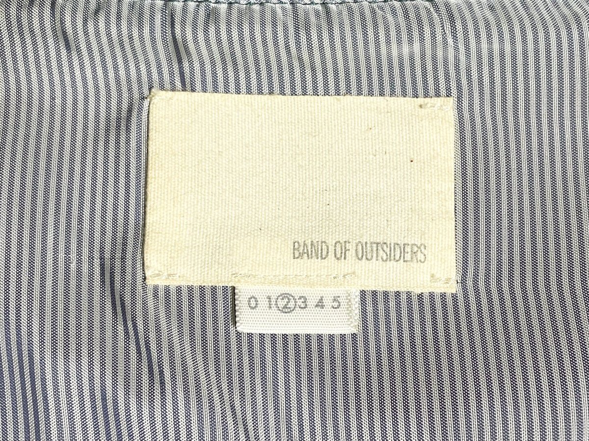 サザビーリーグ取り扱い日本限定】MADE IN ITALY製 BAND OF OUTSIDE