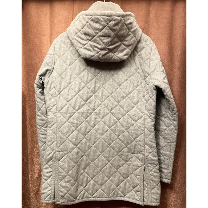 MADE IN ENGLAND製 LAVENHAM フード付きウールキルティング MADE IN ENGLAND製 LAVENHAM フード付きウールキルティング
