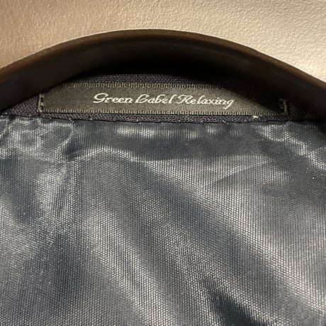 GREEN LABEL RELAXING ウールモヘヤテーラードジャケット ネイビー 48サイズ