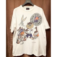 激レア 90s AMERICA'S FAVORITES × NBA PHOENIX SUNS × WARNER BROS. 1993年 コラボプリントTシャツ ホワイト Lサイズ