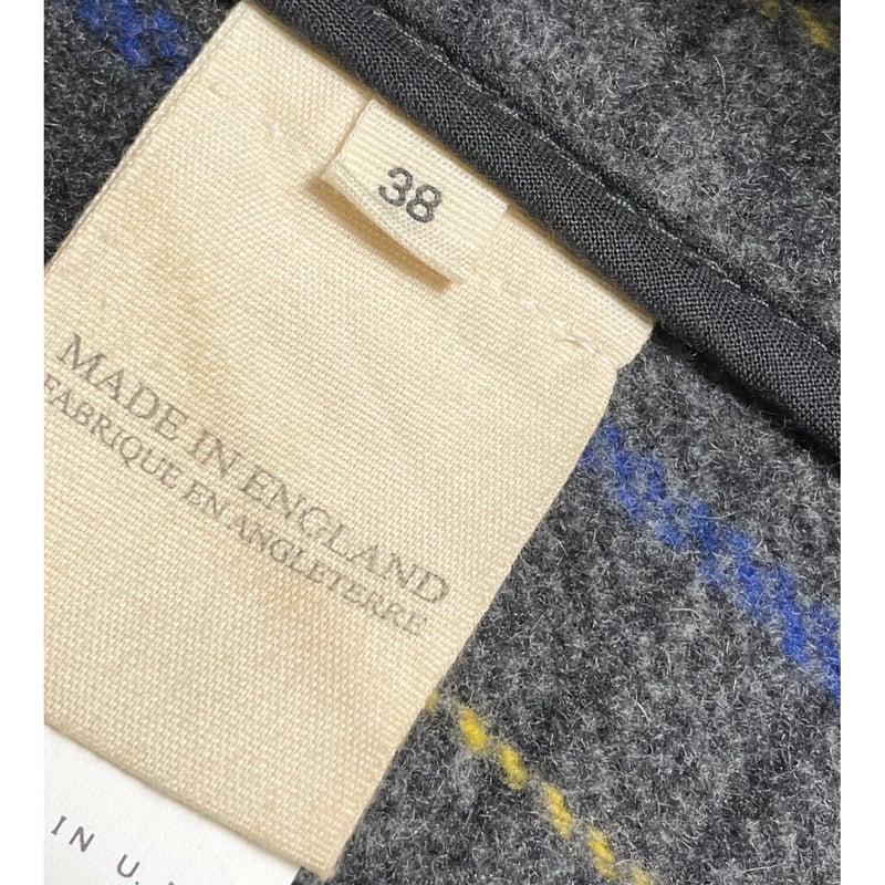 MADE IN ENGLAND製 LONDON Tradition ウールPコート グレー 3 MADE IN ENGLAND製 LONDON Tradition ウールPコート グレー 3