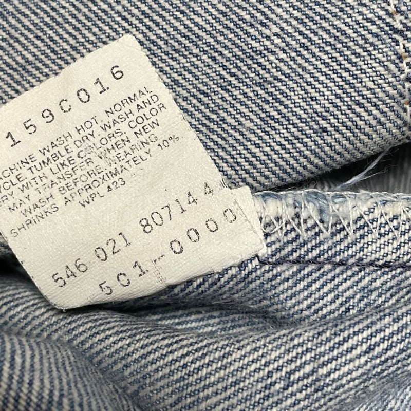 MADE IN USA製 LEVI'S 501 デニムパンツ ライトインディゴ W34 MADE IN USA製 LEVI'S 501 デニムパンツ ライトインディゴ W34