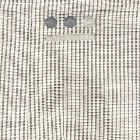 THREE DOTS ニット×スウェットコンビリネンジレベスト イエロー